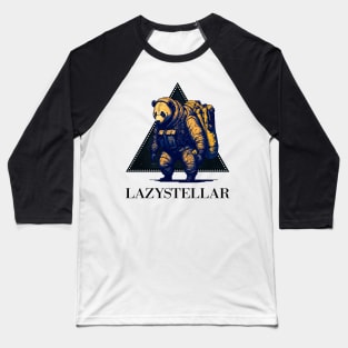 Panda Astronaut - Lazystellar 2 Baseball T-Shirt